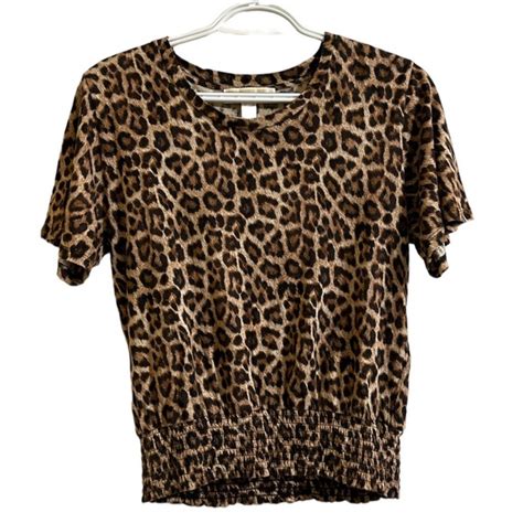 michael kors ladies t shirt sale|michael kors elastic waist top.